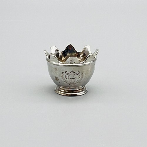 Lot E KUPJACK Artisan STERLING SILVER Monteith Bowl 329 Ladle 330 MINI DOLLHOUSE - Picture 4 of 22