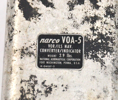 NARCO VOA-5 VOR/ILS Nav Converter Indicator - Bild 6 von 6