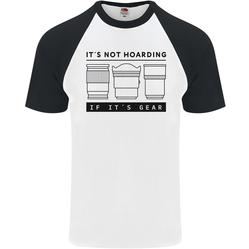 Cámara De Fotografía Para Hombre S/S Camiseta De Béisbol - Picture 9 of 50