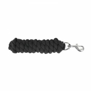 Horze-Basic-Braided-Cotton-Horse-Lead-Rope-with-Silver-Colored-Snap-2m-Long
