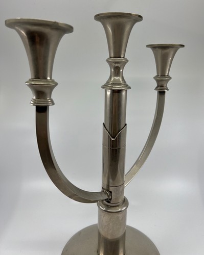 Jugendstil/Art Deco Kerzenleuchter — 16”h - Bild 2 von 9