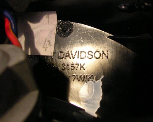 NEW - HARLEY DAVIDSON BIKE MOTORCYCLE REAR TAIL BREAK LIGHT ASSEMBLY 6837003 - Picture 6 of 9