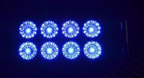 24V LED Lateral Azul Marcador Perfil Luz 10x para Renault DAF Volvo Scania Man - Imagen 2 de 4