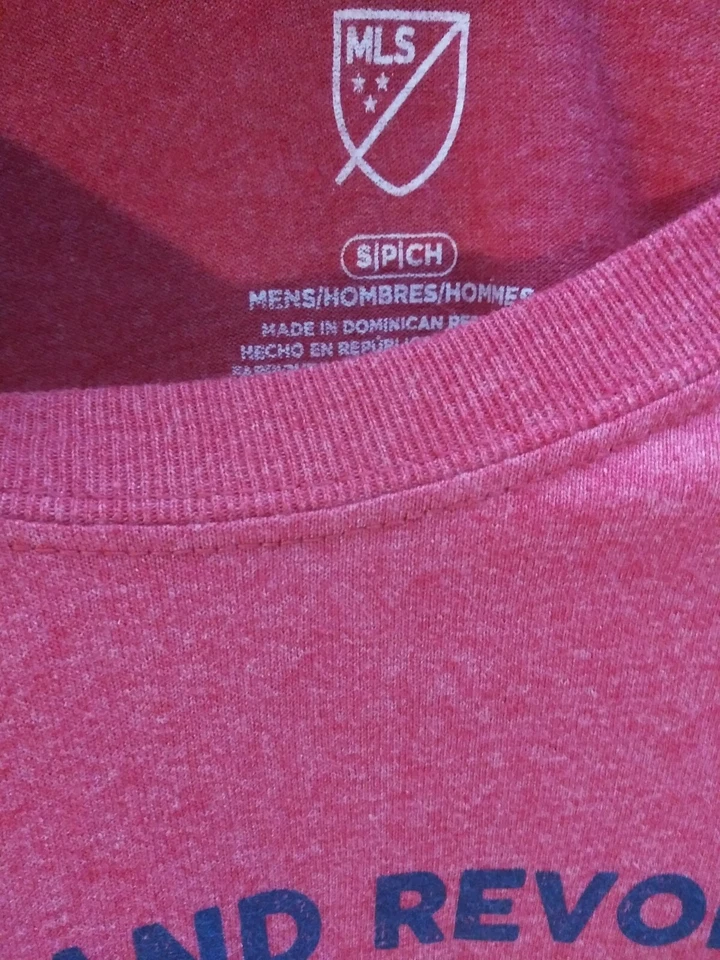 MLS New England Revolution Short Sleeve T Shirt Adult Mens Small - Image 4 of 4