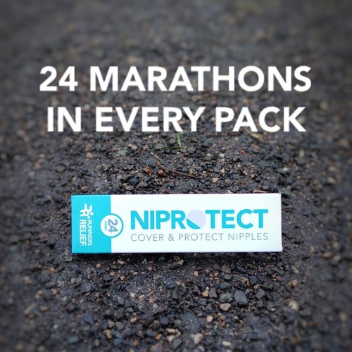 Runners Relief Niprotect - Nipple Plasters for Runners - 24 Pairs - 2 Sizes - 第 6/7 張圖片
