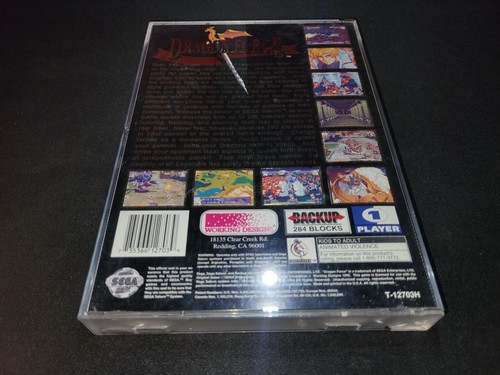 Dragon Force Working Designs Sega Saturn COMO NUEVO estado COMPLETO+tarjeta regular-! - Imagen 2 de 4