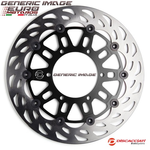Par de rotores de disco de freno de luz Discacciati MV Agusta F4 1000/R/RR 2006-2015 nuevo - Imagen 6 de 6