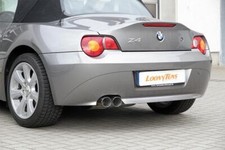 BASTUCK Endschalldämpfer 2x76 SLASH BMW Z4 Roadster bis Bj 05  2.2l 2.5l 3.0l