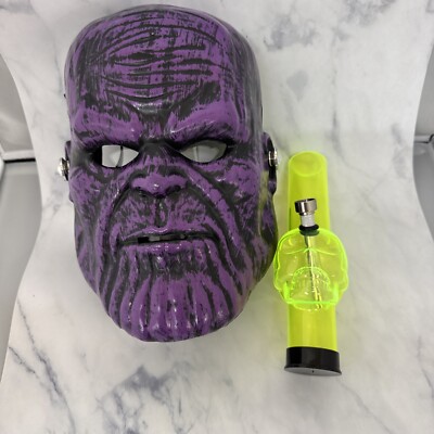 Hookah Water Pipe Gas Thanos Face Design Water Pipe Colors Vary