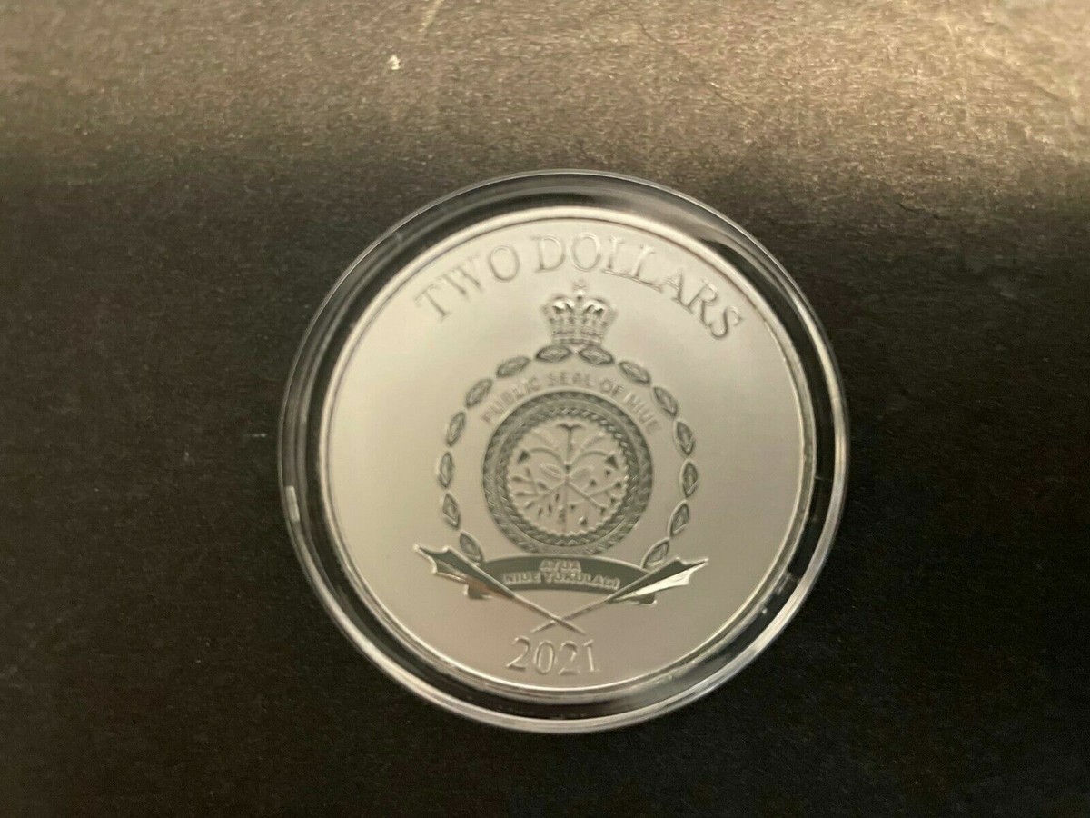 2021 Niue 1 oz Silver $2 Star Wars: Galactic Empire Bullion