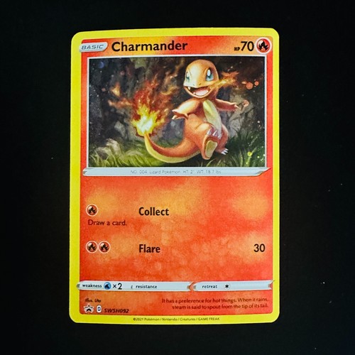Charmander SWSH092 SWSH: Sword & Shield Promo Cards Holo HP70