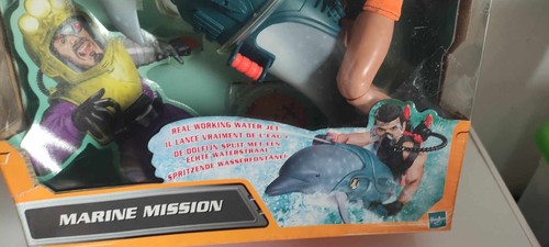 RARA FIGURA DE MISIÓN EUROPEA DE HOMBRE DE ACCIÓN MARINA 2001 HASBRO ¡NUEVA SELLADA! - Imagen 7 de 7