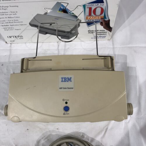RARE, Antique IBM ADF Color Scanner SC-629- In Original Box - Picture 2 of 12