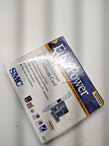 SMC Ether Power PCI 10Mbps Ethernet PCI Network Card 10BASE-T SMC8432T - Picture 3 of 7
