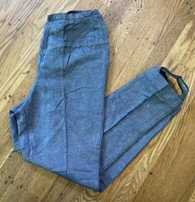 1970s Koret Koratron HIGH Waist Side Zip Stirrups Pants.size 4