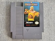 WWF WRESTLEMANIA Nintendo NES Authentic Original Video Game Cartridge HULK HOGAN