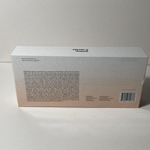 Grace & Stella ROSE ROLLER Rose Quartz Facial Massager Roller New in Sealed Box - Picture 3 of 3