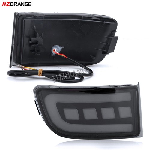 For Toyota Land Cruiser Prado 2002-2009 LED Rear Bumper Brake Light Smoked Lens - Picture 10 of 13