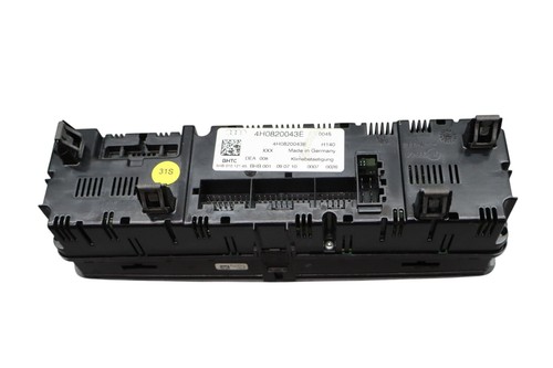 11-18 Audi A8 Quattro Heater A/C Climate Control Unit Panel 4H0820043E Oem - Picture 8 of 10