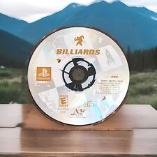 Billiards Bowling Playstation 1 2000 PS1 Disc Only Tested Works Great