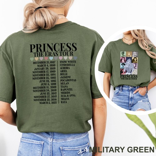 Prinzessin Aurora Shirt, Disney Mädchen Trip Shirt, Besties Princess Tee, 202914 - Bild 11 von 22
