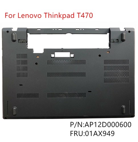 New For Lenovo Thinkpad T470 Lower Bottom Base Case Cover 01AX949 AP12D000600 - 第 1/4 張圖片