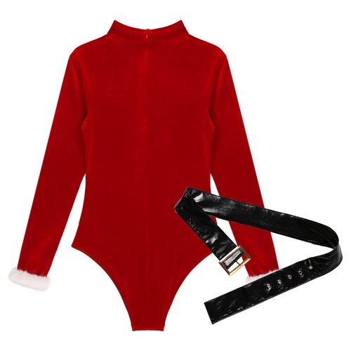 Women's Circus Ringmaster Costume Halloween Showman Cosplay Jumpsuit Romper - Picture 62 of 63