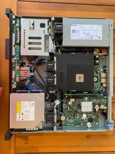 Dell PowerEdge R210 II Server Intel Core i3, 4Gb, DVD - SSD hard drive 128 Giga - Picture 4 of 7