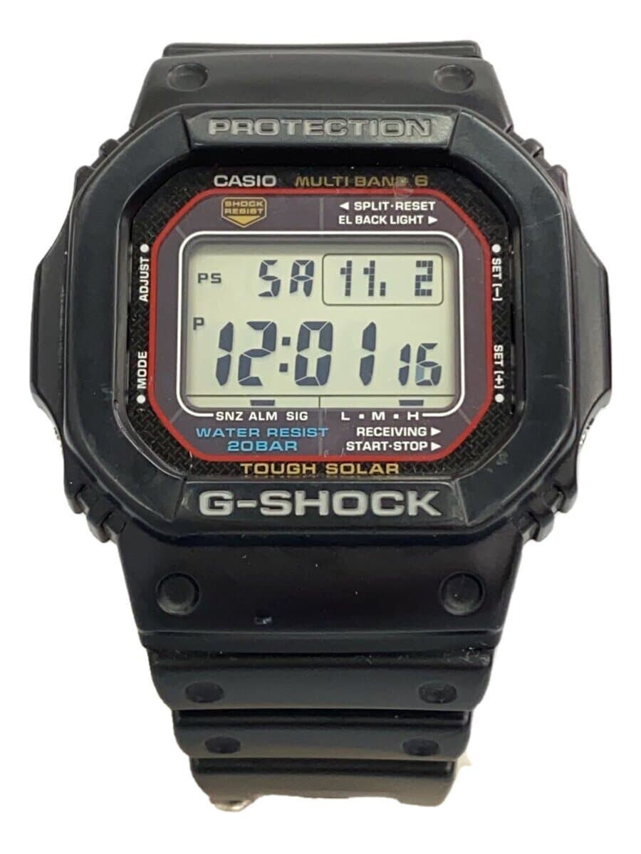 CASIO G-SHOCK GW-M5610-1JF Black Resin Tough Solar Digital Watch | eBay