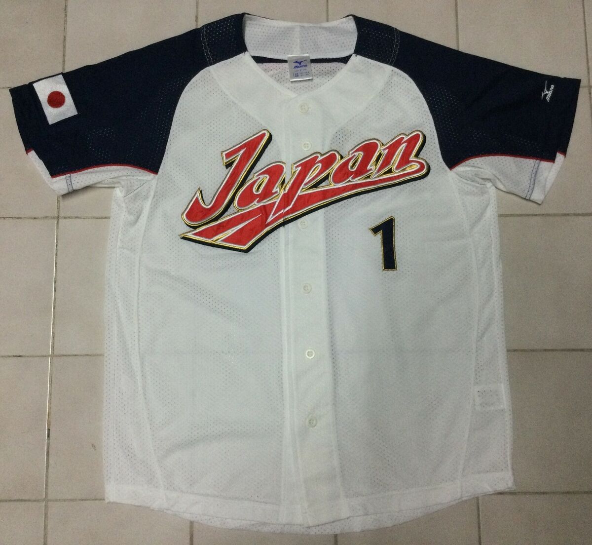 Japan Baseball Mizuno Jersey SizeM White | eBay Japan Baseball Mizuno Jersey SizeM White | eBay