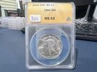 1941 Walking Liberty Half Dollar ANACS MS 63 (DZ)