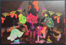 Splatoon 2 Postcard 4 Nintendo Japanese