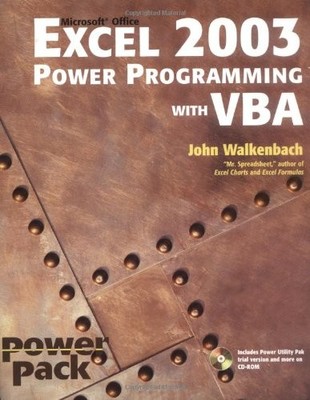 EXCEL 2003 POWER PROGRAMMING WITH VBA (BOOK & -ROM) By John Walkenbach