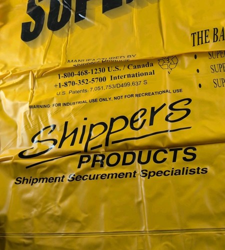 SHIPPERS PRODUCT DUNNAGE AIR BAG yellow "SUPER 40" dunnage bag Air Bags - Picture 6 of 8