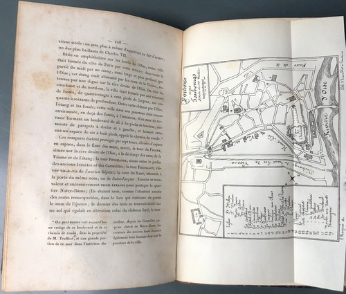 1841 Abbé Trou : RECHERCHES HISTORIQUES ARCHEOLOGIQUES SUR LA VILLE DE PONTOISE - Imagen 6 de 9
