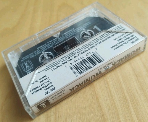 Womack & Womack: Conscience (Atco Records, Cassette Tape, 1988) Rare Vintage - Foto 21 di 24