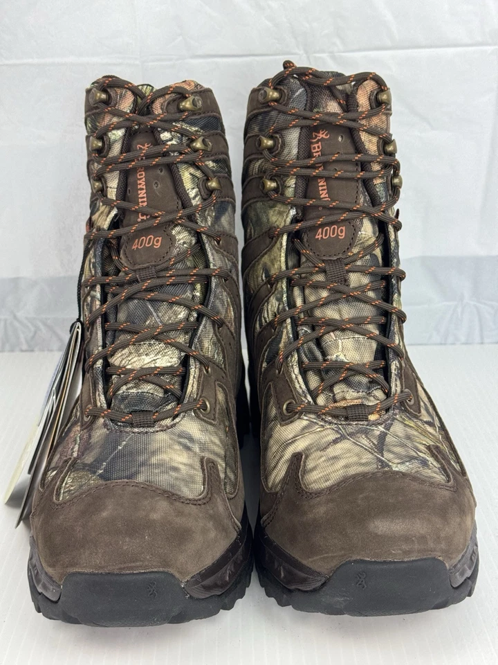 Browning Waterproof 400G Insulated Hunting Boots, Mossy Oak | Men's 8R NEW - Image 4 of 4