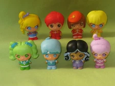 TLS CheeBee RAINBOW BRITE & THE COLOR KIDS Micro Mystery Mini 8 FIGURES LOT