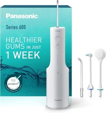 Panasonic EW-DJ67-W311 Ultrasonic Water Flosser Cordless Oral Irrigator White