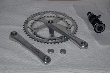 Vintage Shimano FC-7400 170 Dura-Ace crankset & BB-7400 bottom bracket road bike