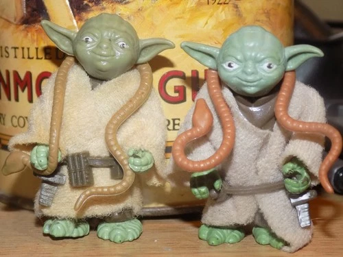 Vintage Star Wars Ridged Snake Apple Yoda POCH PBP Luke Hoth Pilot Bespin Dengar