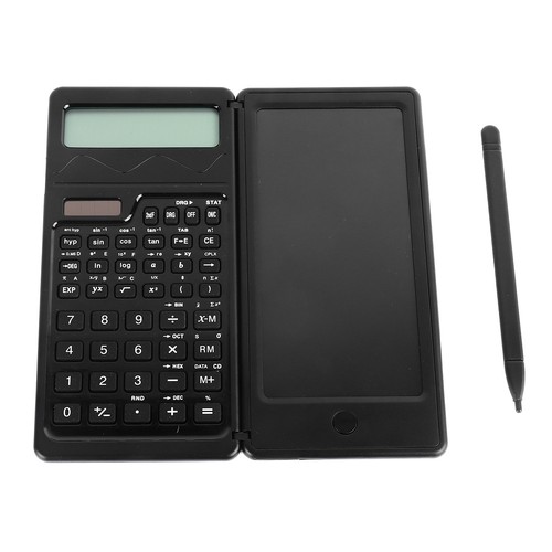 Scientific Calculator Solar Battery Powered Multi Functional Foldable Scient NEW - Afbeelding 9 van 12