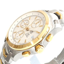 TAG Heuer Calibre 16 Chronorgraph Mens Watch in Exc Cond. Link Model CJF2150 18k 4