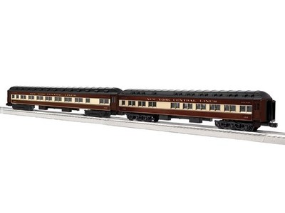 Lionel Trains 2527570 NYC Niagara Falls 18'' Passenger Car 2-Pack B, O Gauge, NIB