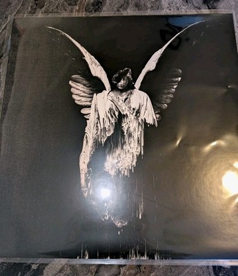 Underoath Erase Me Black/Green Acid Splatter Exclusive Vinyl LP, Used Good
