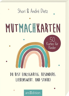 Mutmachkarten: Du bist . Besonders. Liebenswert. Und stark! | Kartenbox mit 50 A