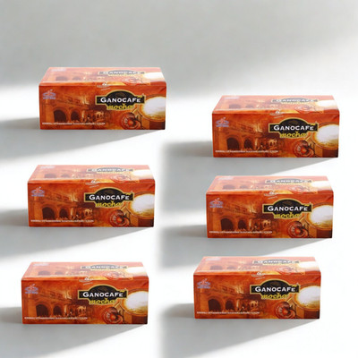 GANOCAFE MOCHA ENRICHED WITH GANODERMA LUCIDUM GANO EXCEL 15 SACHETS NEW