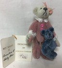 1995 Deb Canham~”Amelia & Baby Blue”~Little Gem Teddy Bears w/Orig. Tag — photo 5