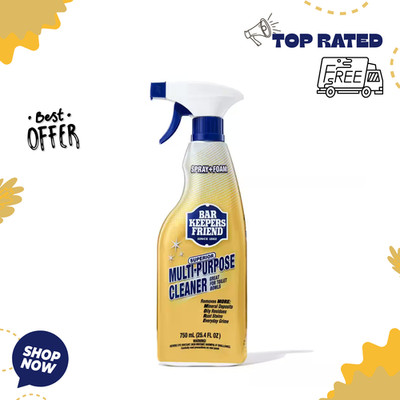 25.4 oz Spray Foam All Purpose Cleaner Rust Grime Mineral Remover