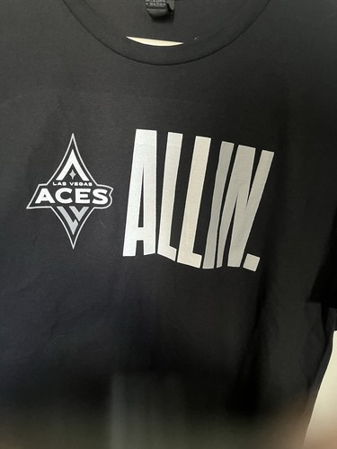 WNBA Las Vegas Aces Größe XL T-Shirt Rivals Woche 13.08.25 NY Liberty Giveaway - Bild 2 von 5